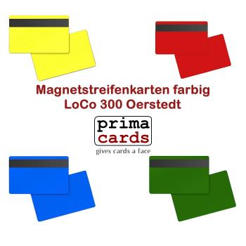Magnetstreifenkarten farbig LoCo 300 Oersteft - verschiedene Farben 100 Stk günstig kaufen